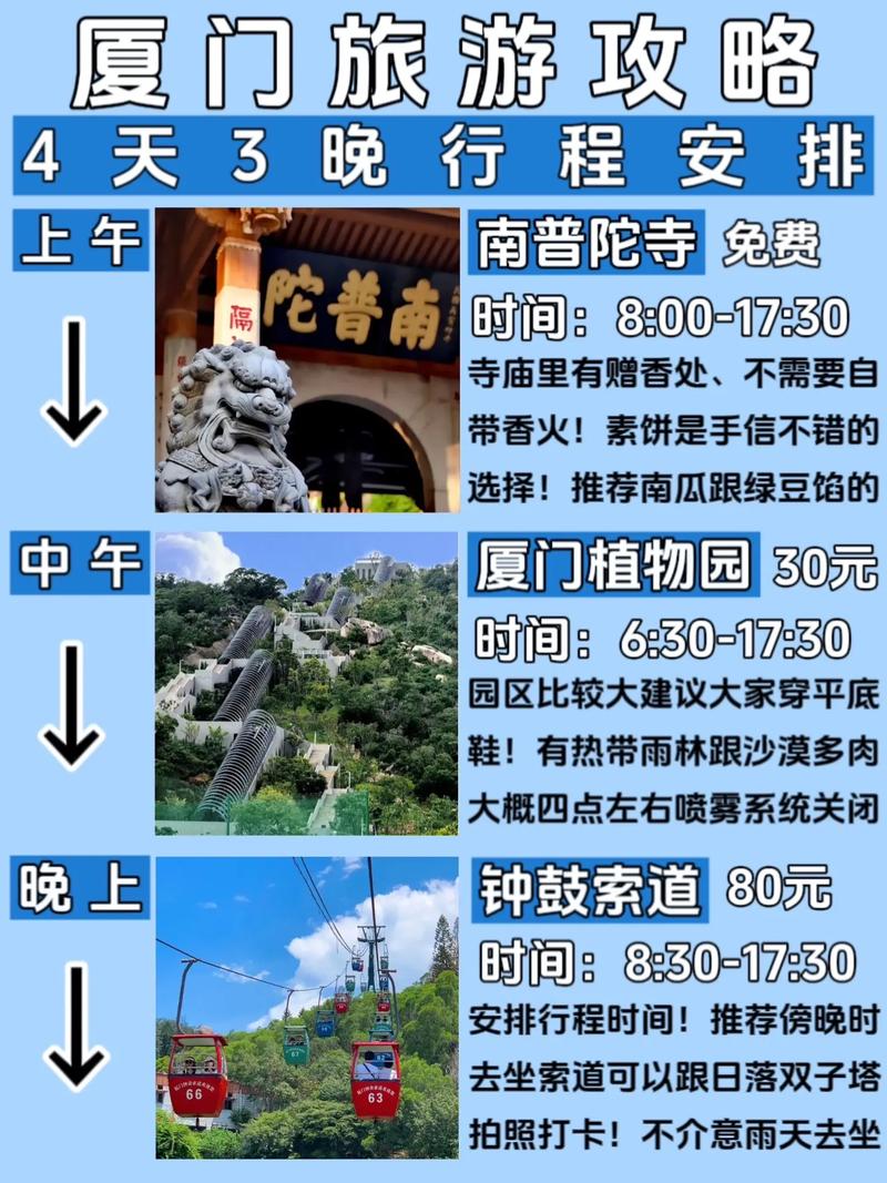 厦门旅游攻略四天三夜「四天旅行国内旅游攻略大全」 厦门旅游攻略四天三夜「四天旅行国内旅游攻略大全」 健康知识